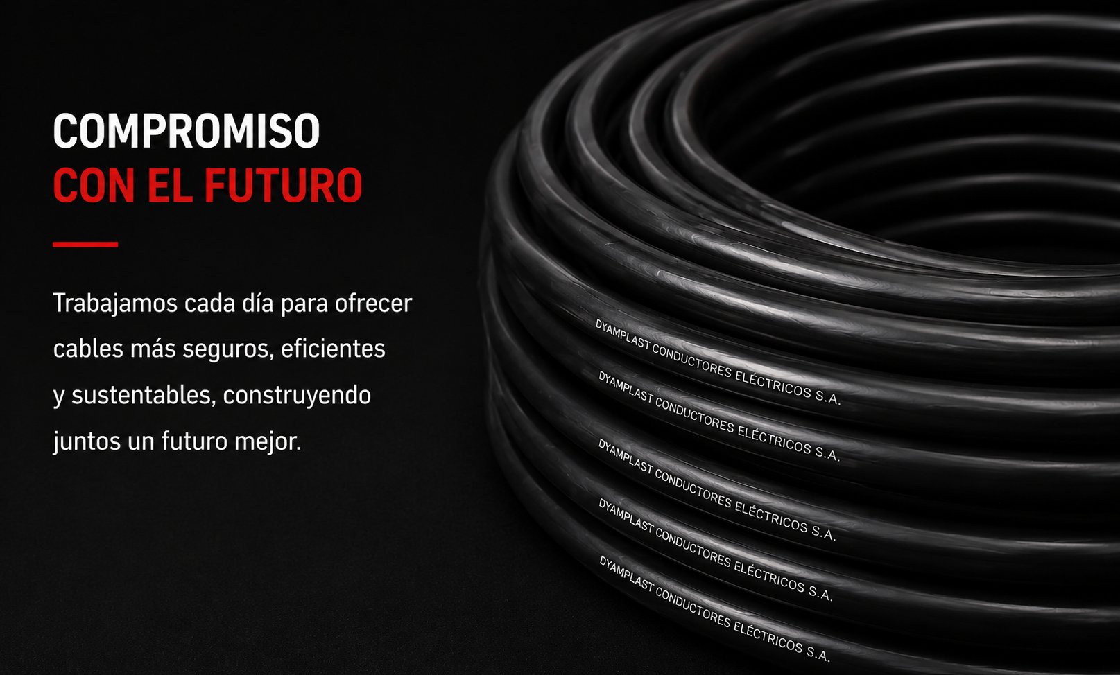 Cable multipolar fabricado por DYAMPLAST.